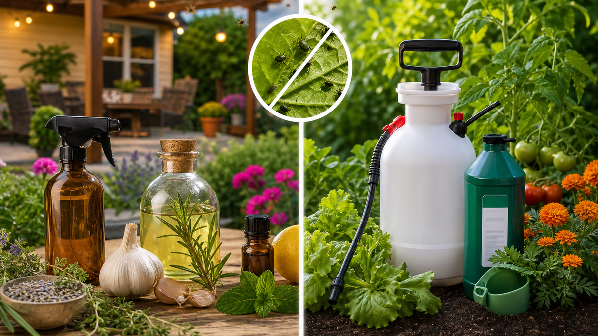 Comparing Pest Repellents for US Home Gardens: Natural vs Chemical Options