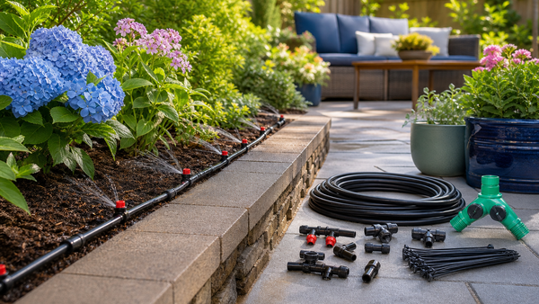 How to Build an Efficient Patio Irrigation System on a Budget in the USA