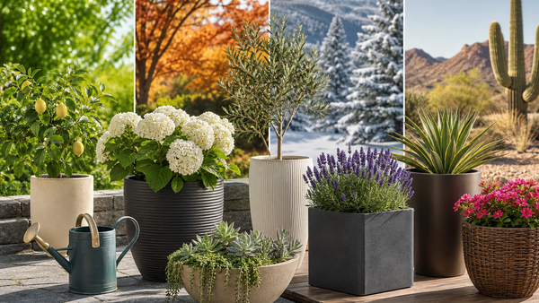 How to Choose the Right Outdoor Planter for Your Climate and Plants in the USA