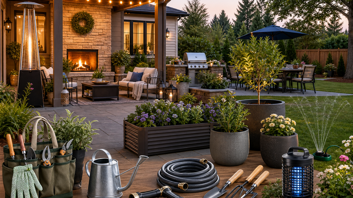 How to Design an Outdoor Living Space That Works Year-Round in the USA