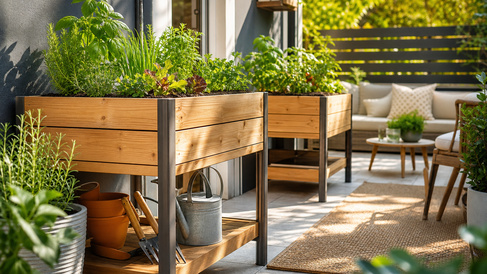 Cera Garden How to Use Raised Planters to Maximize Small Patio Spaces in the United States guide image for United States (USA) shoppers