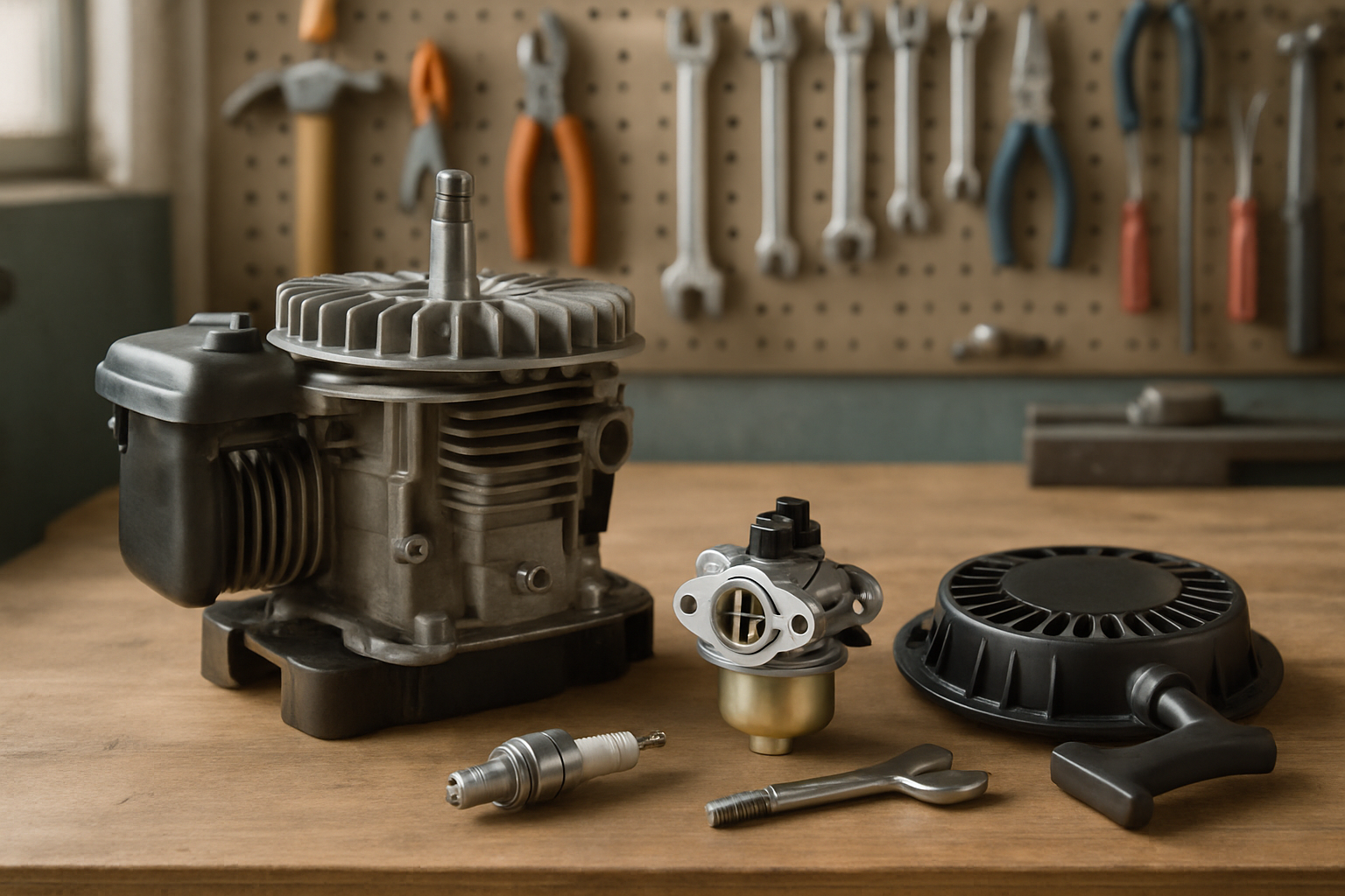 Small Engine Won't Start? A Practical Carburetor, Recoil & Spark Plug Troubleshooting Guide