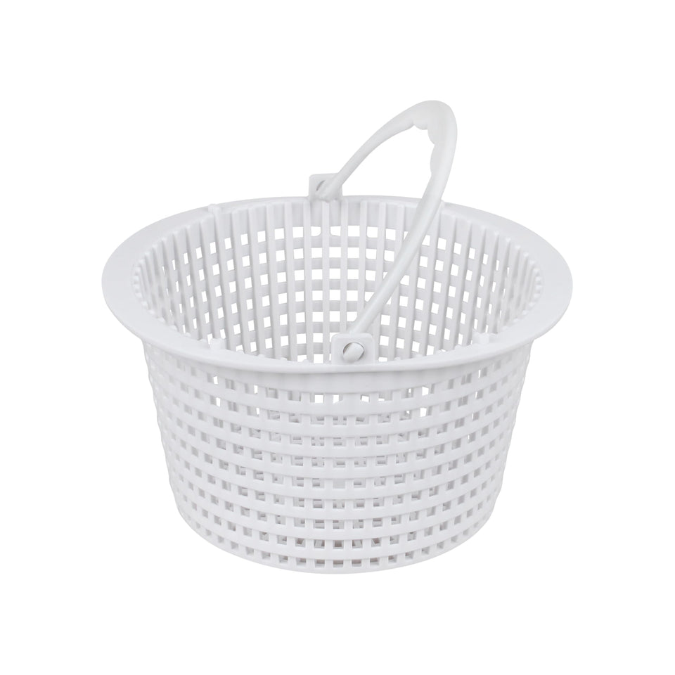 131763310 SPX1091C above-ground skimmer basket with handle for easy removal and cleaning.