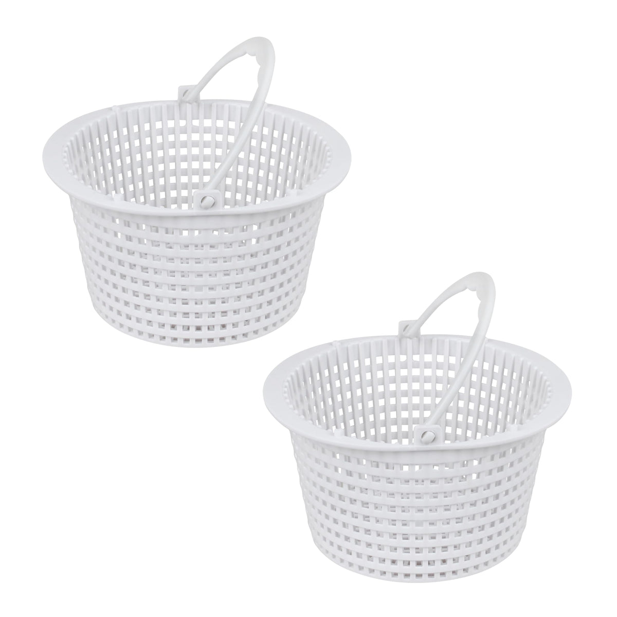 131763310 SPX1091C basket with handle front view improves easy removal during pool maintenance.