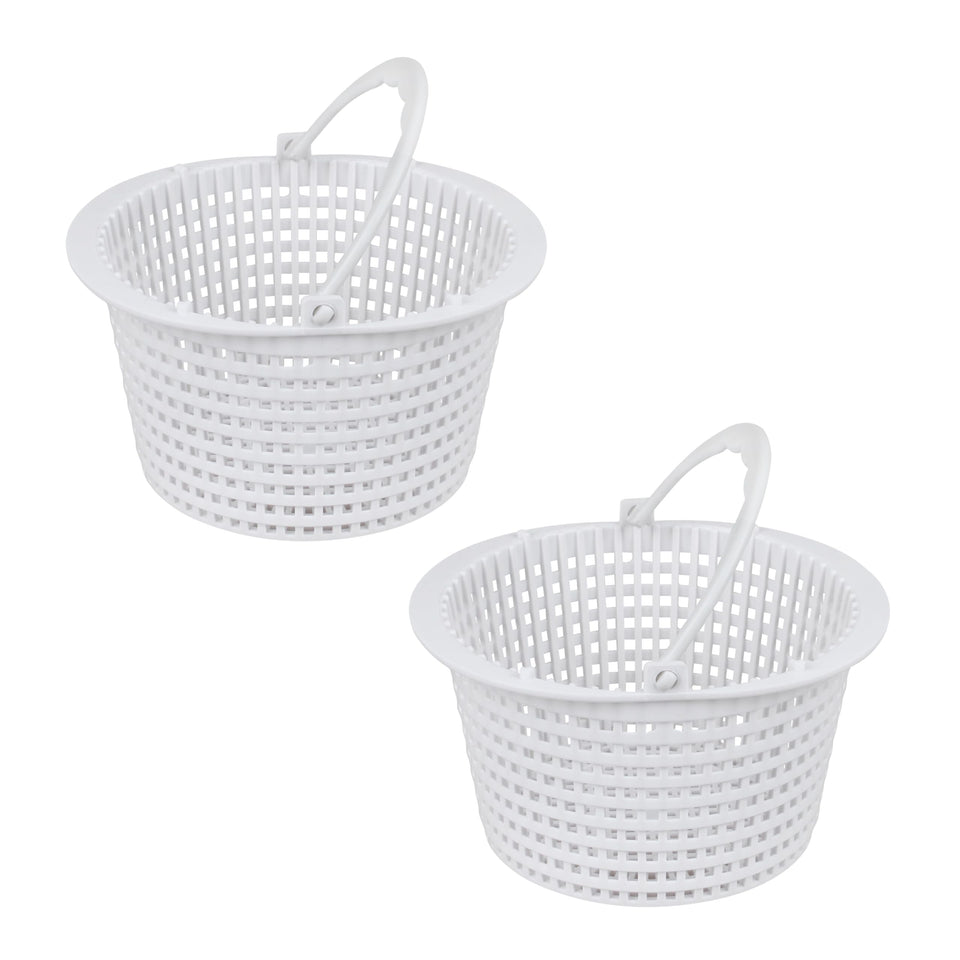 131763310 SPX1091C basket with handle front view improves easy removal during pool maintenance.