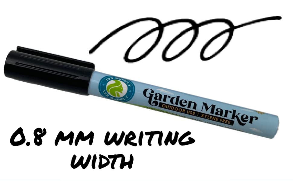 133 SUPPLY black fabric marker for laundry labels and clothing.