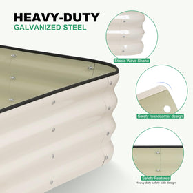 1MORE curved-support structure keeps the bed rigid for long-term gardening