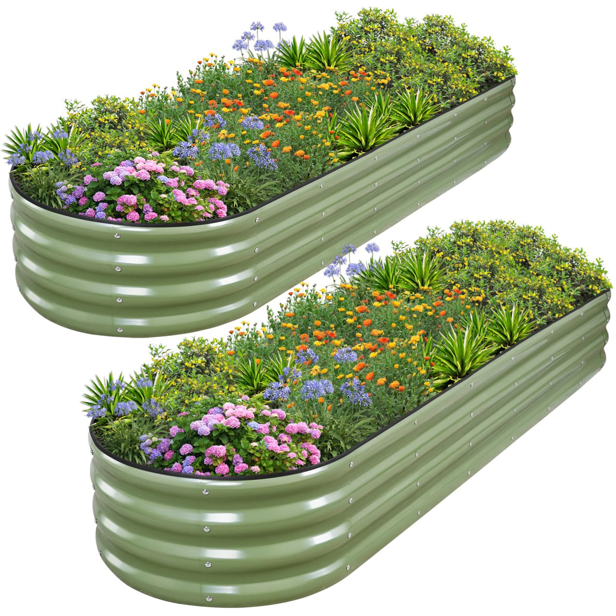 1MORE Galvanized raised garden bed unboxing reveals durable metal panels for outdoor gardening