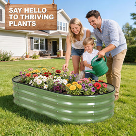 1MORE raised bed with tools included for fast assembly