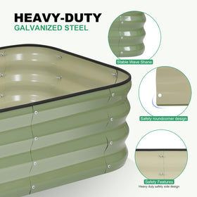 Close-up of 1MORE bed panel with galvanized steel and rust-resistant finish