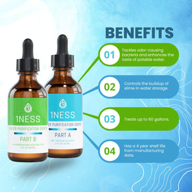 1NESS PRODUCTS field-use setup for outdoor water situations
