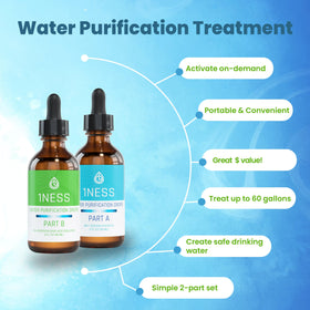 1NESS PRODUCTS travel-ready water treatment gear for outdoors