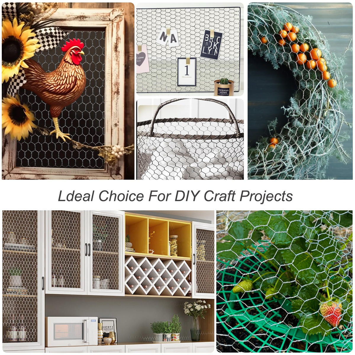 24 Rifny DIY-friendly fencing for garden projects and décor.