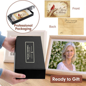 2IMT outdoor wind chimes create soothing tones to honor a loved one