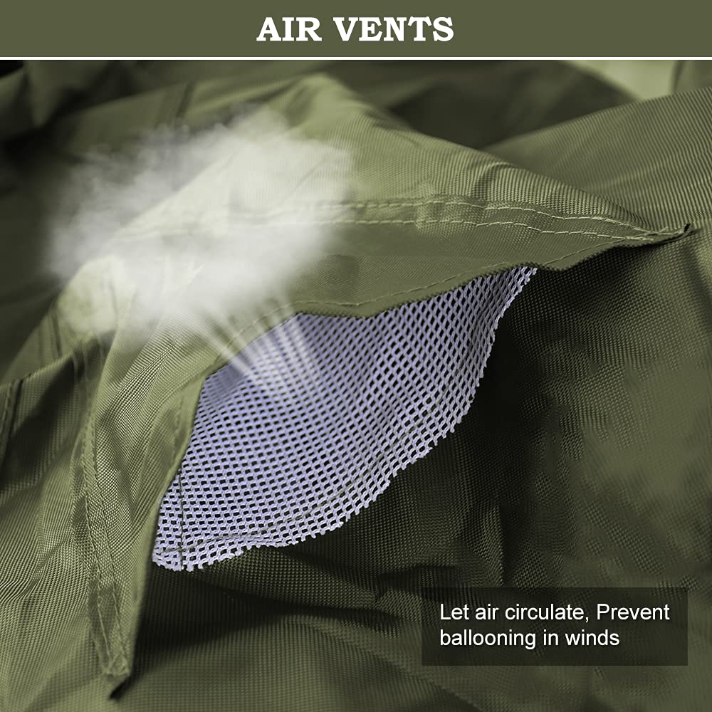 2win2buy rear air vents reduce condensation and ballooning in wind