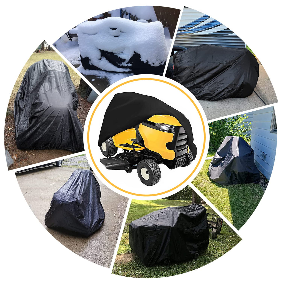 2win2buy black cover blends with outdoor gear and resists staining with regular use