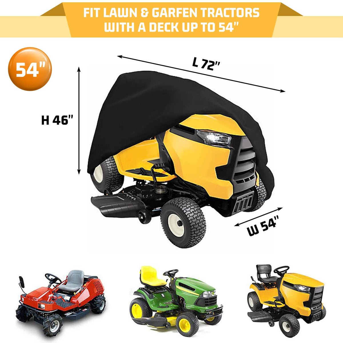 2win2buy universal fit up to 54 inches deck ensures compatibility across models