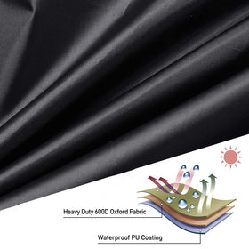 2win2buy waterproof zero-turn mower cover keeps dry and condensation-free
