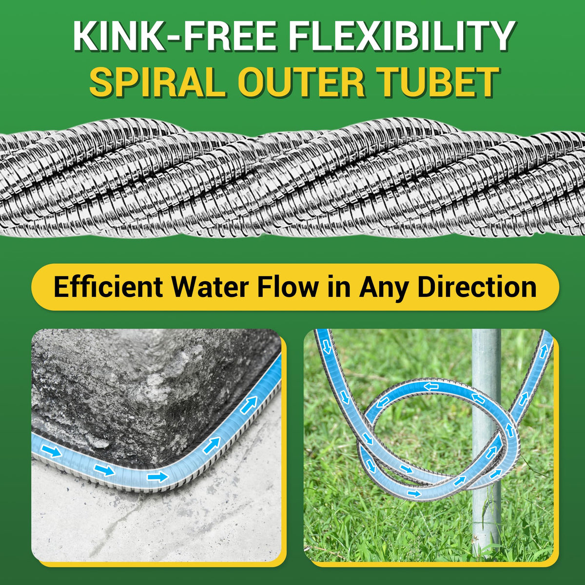 360 GADGET extendable length option helps reach distant taps