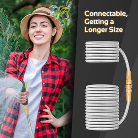 360 Gadget Garden Hose Length Extensions extend reach for large yards.