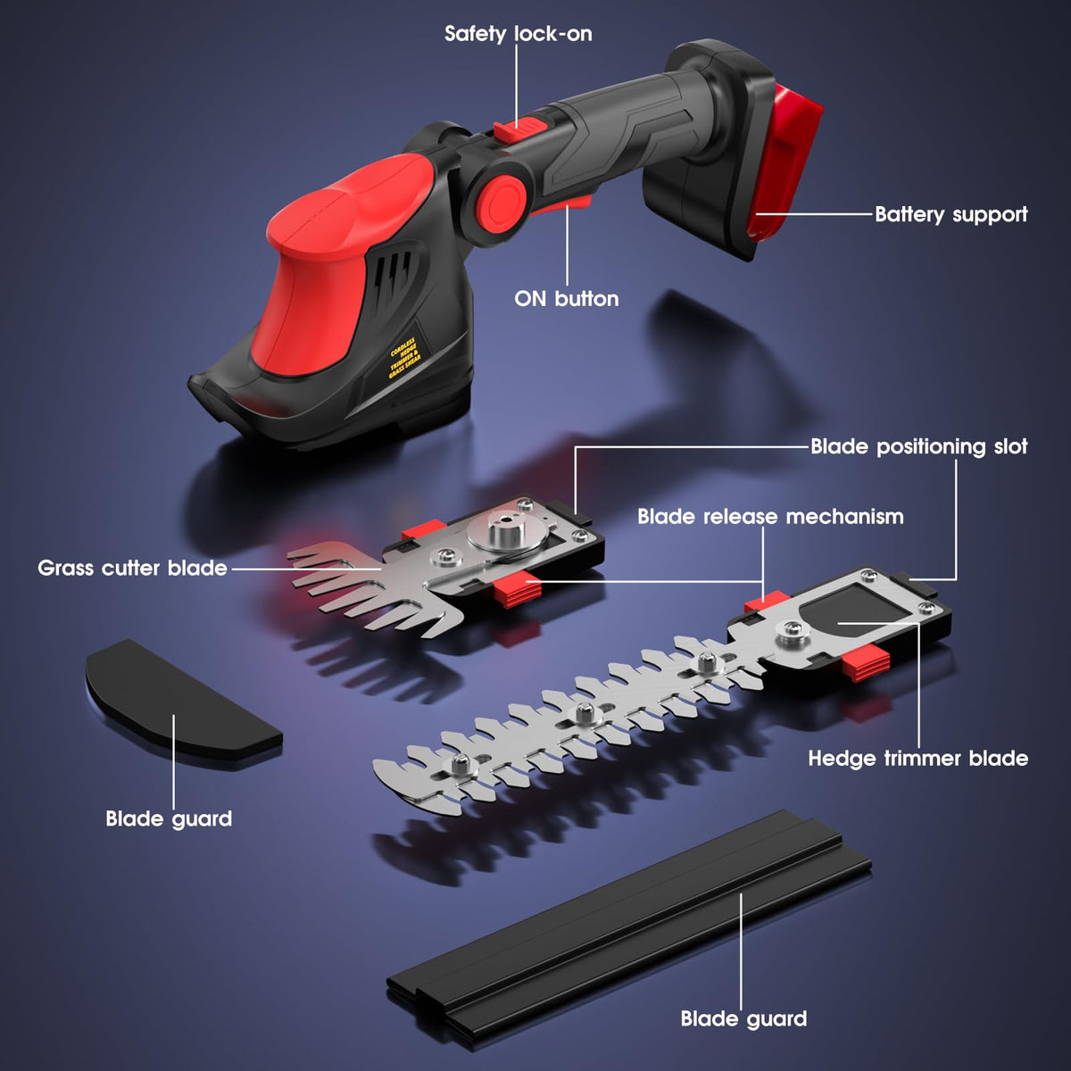 3D VO INN ideal for home gardens and yard maintenance.