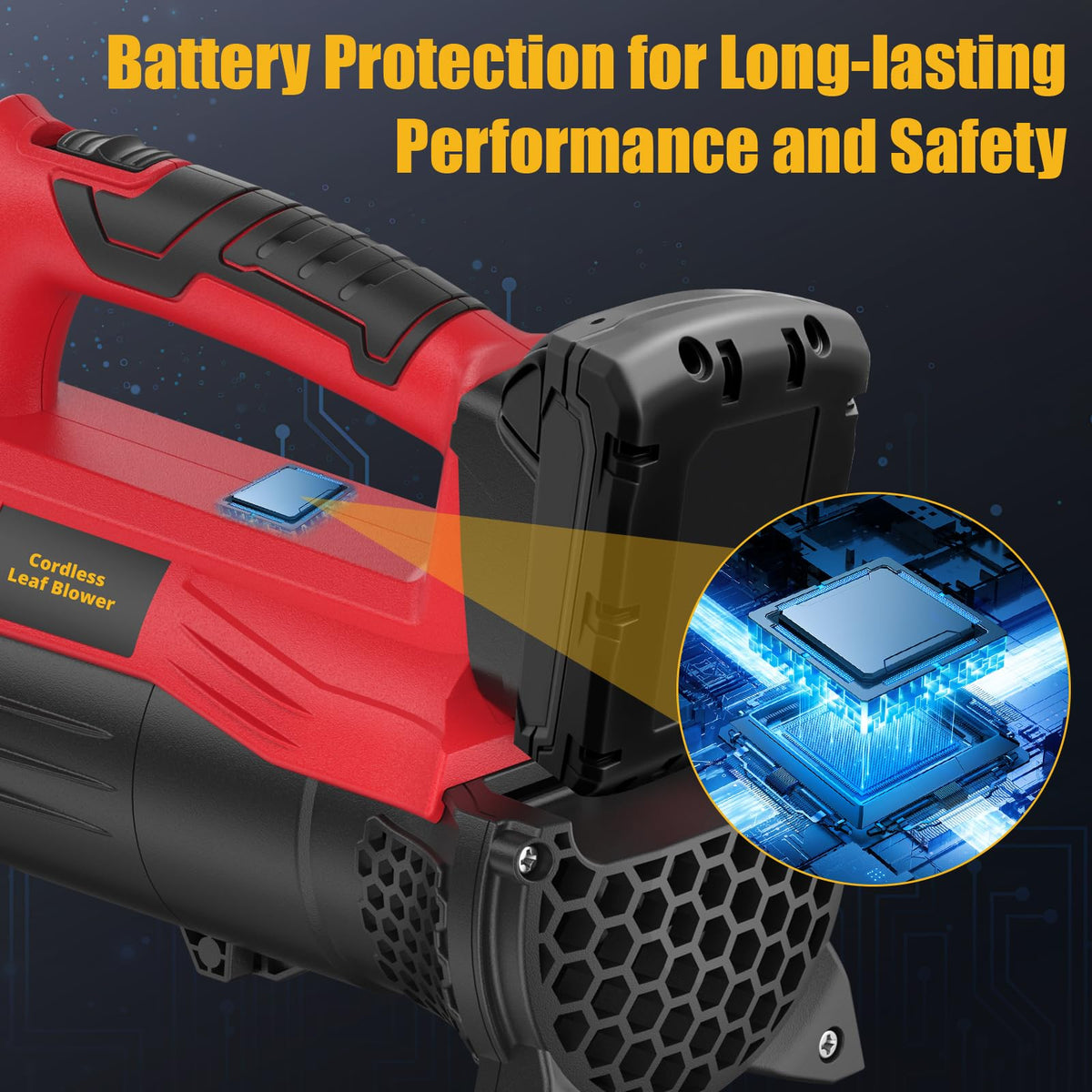 Lightweight 3 lb form enables comfortable one-handed operation.