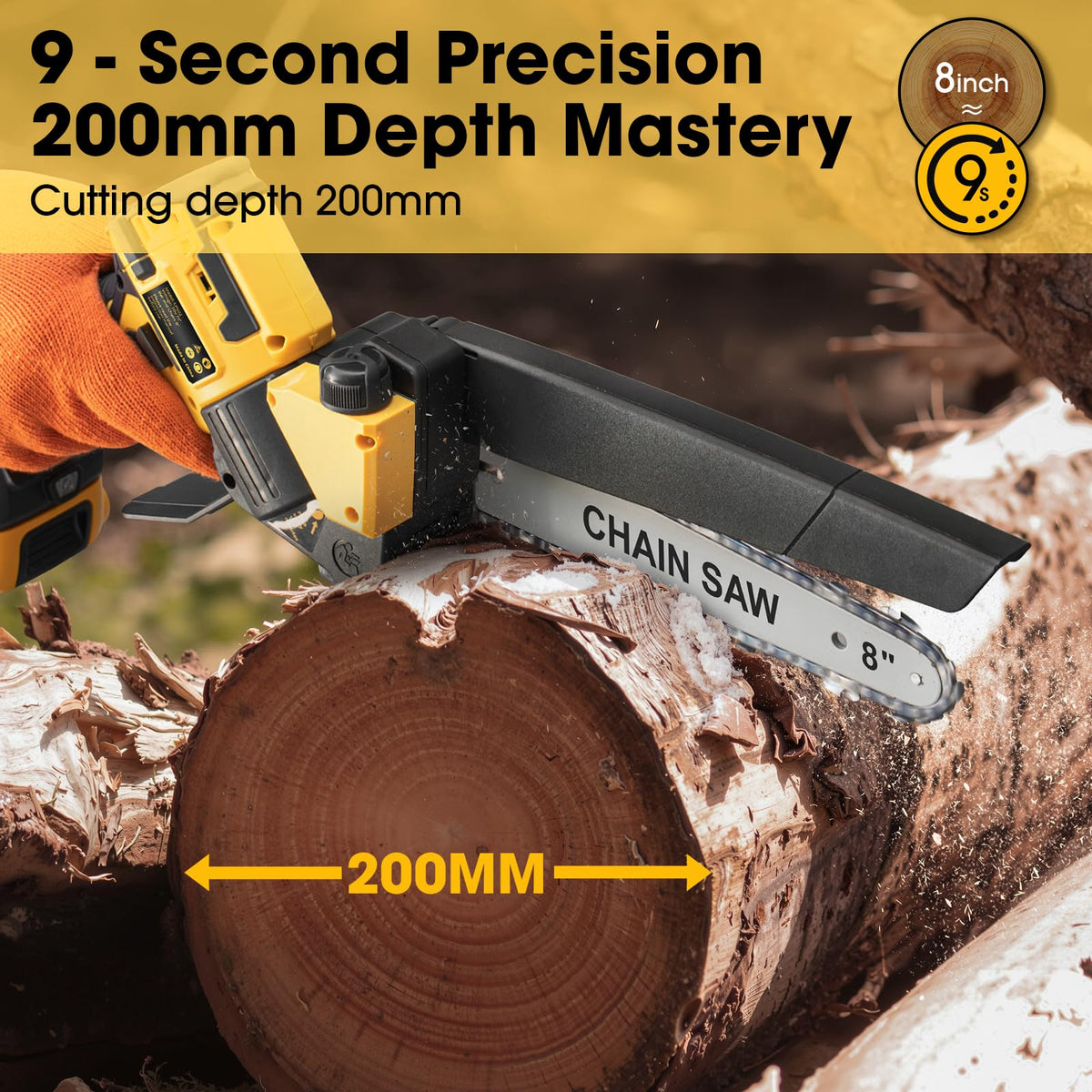 3D VO INN lightweight cordless design ideal for garden pruning
