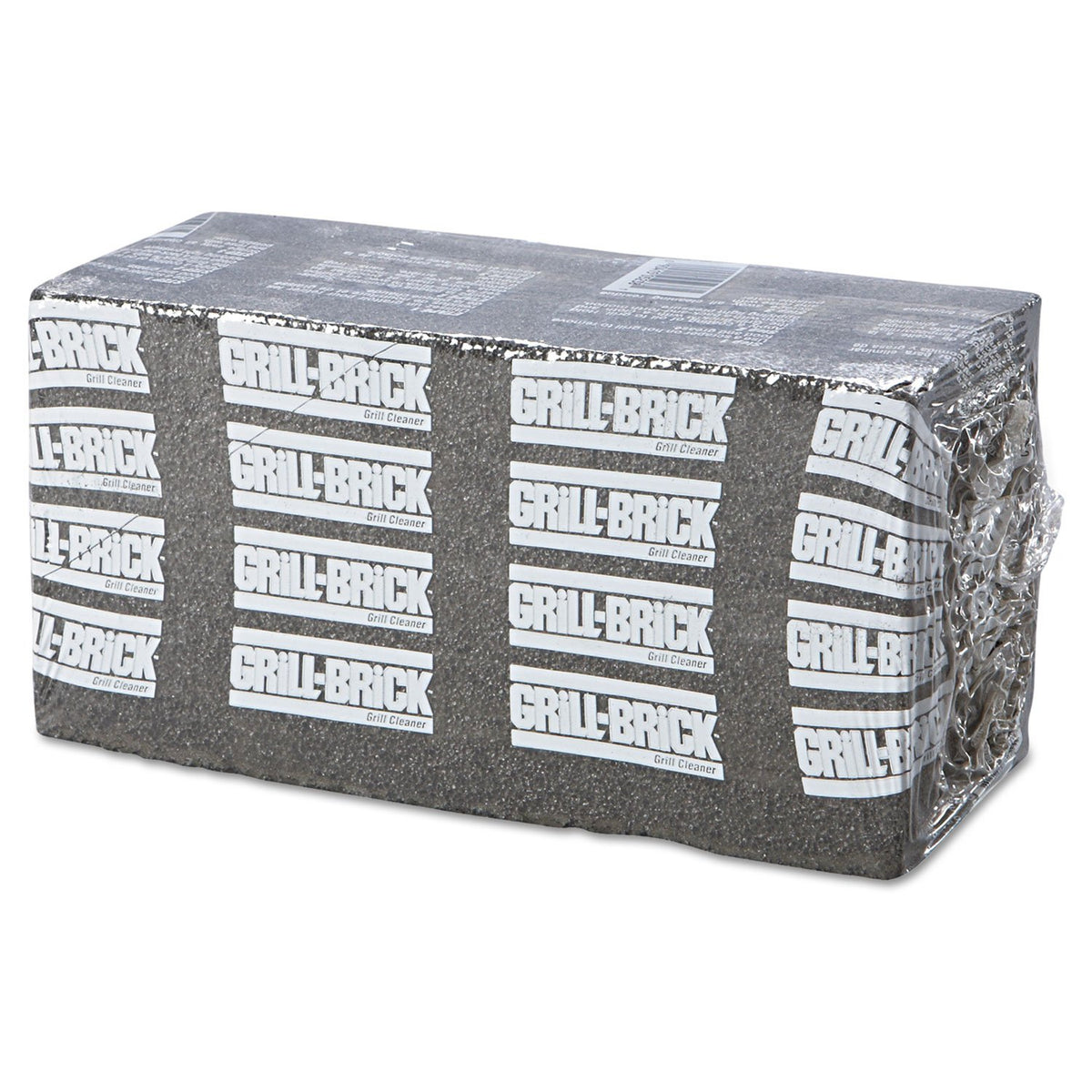 3M Grill-Brick GB12 pack cleans stubborn grease after cooking without scratching griddle surfaces.