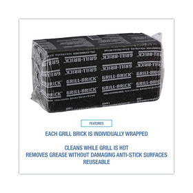 3M Grill-Brick griddle-surface protection helps preserve nonstick coatings during cleaning.