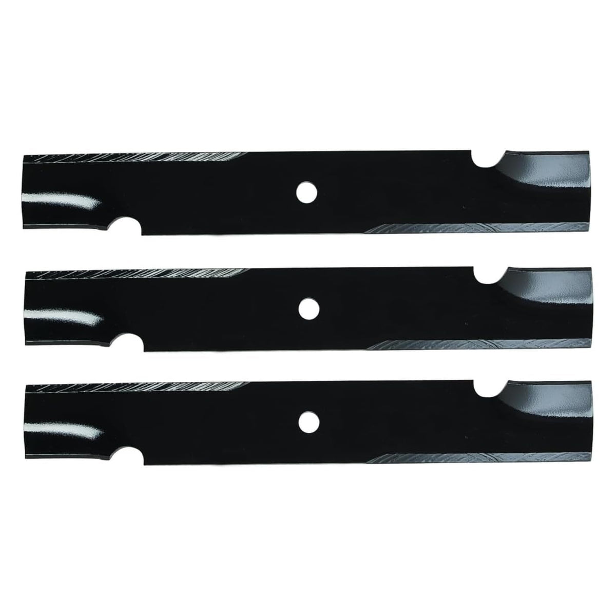 3PK USA mower blade for Ferris 21227S; precise cut and durable steel for 52-inch decks.
