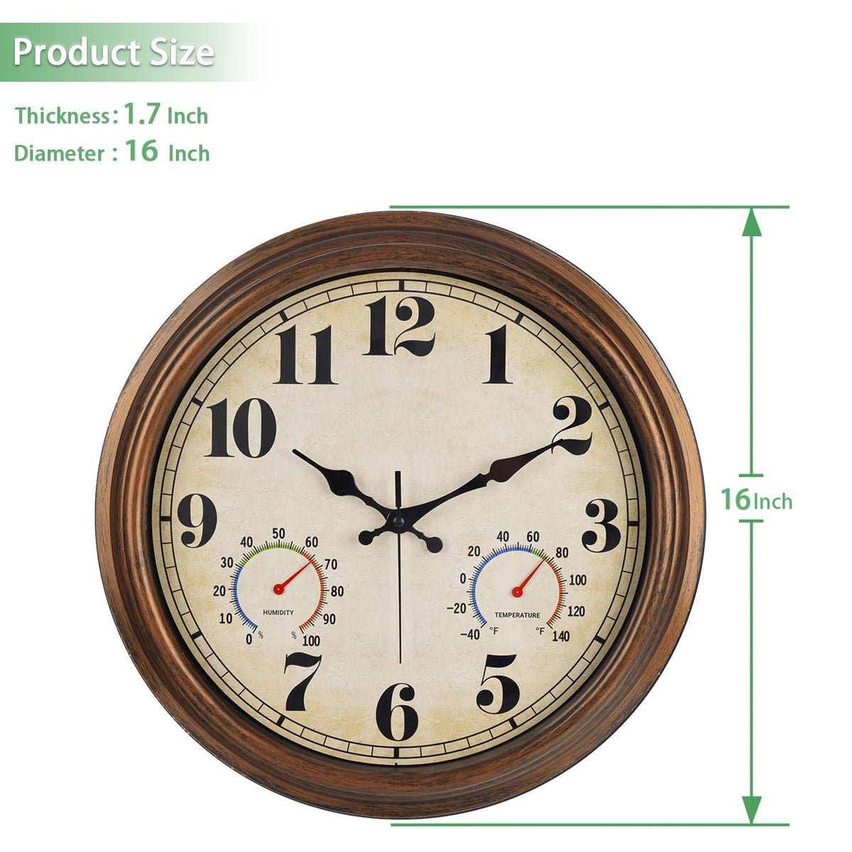 45MinST silent quartz movement delivers peaceful ticking-free timekeeping
