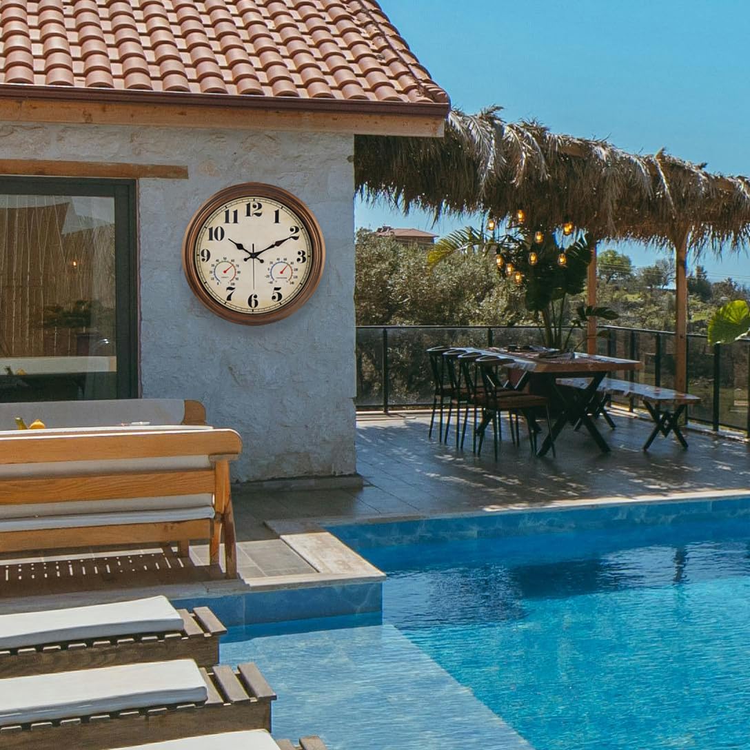 45MinST waterproof outdoor design withstands rain on porches and gardens