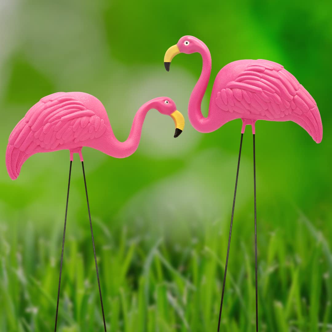 Flamingos party decor adds charm to garden gatherings