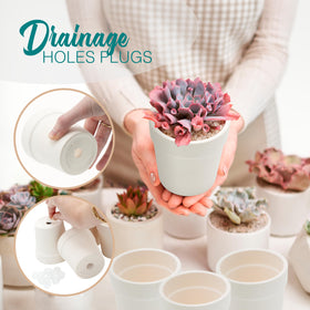 4E's Novelty paintable pot for kid-friendly DIY spring crafts.