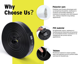 6699 PVC material discharge hose, abrasion-resistant design for longevity.