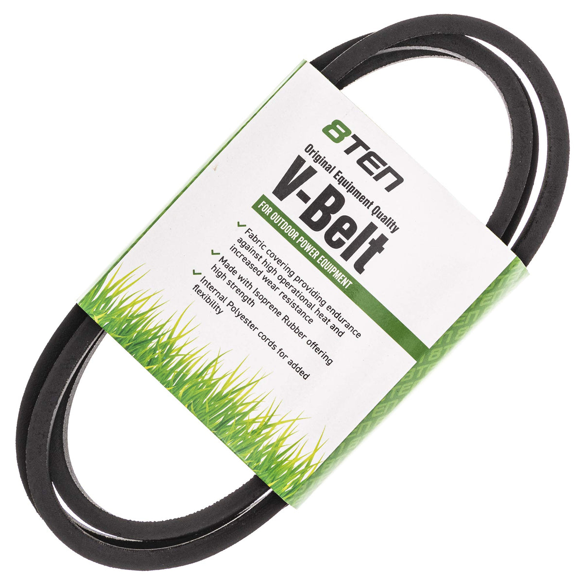 8TEN drive belt for Cub Cadet LT1045 exterior profile showing OEM compatibility