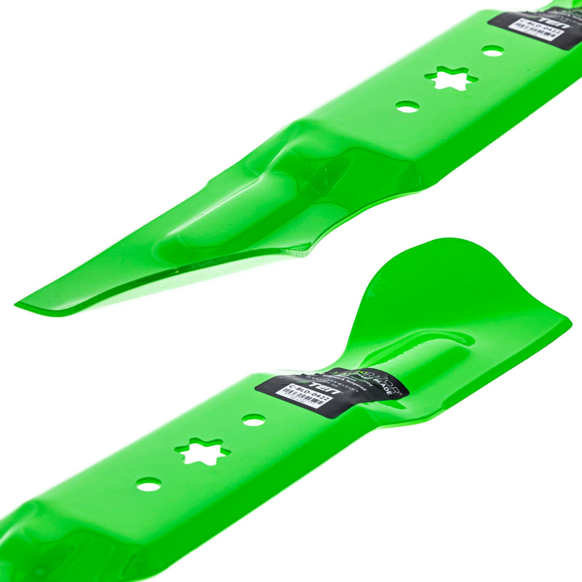 8TEN LawnRAZOR 20 9/16 inch blade with 3 3/8 inch width dimensions