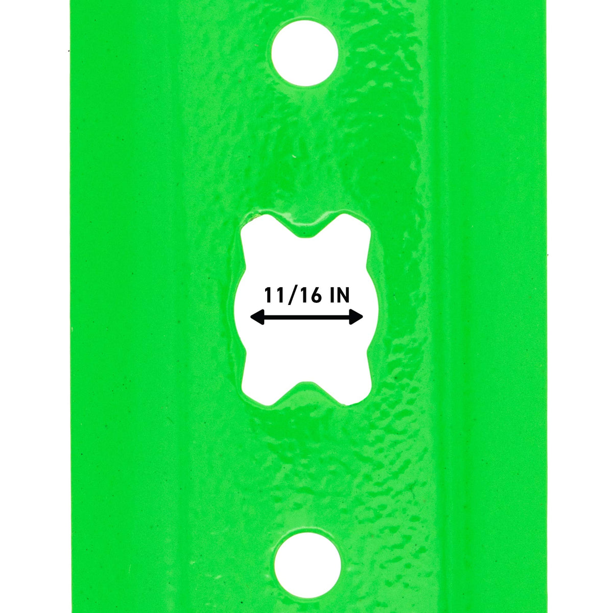 8TEN LawnRAZOR blade mounted on a mower deck for precise, even mowing