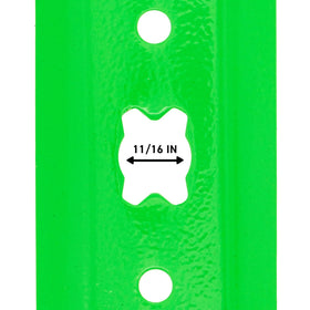 8TEN LawnRAZOR blade mounted on a mower deck for precise, even mowing