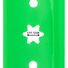 8TEN LawnRAZOR blade set notched-high-lift view suggests enhanced debris clearance.