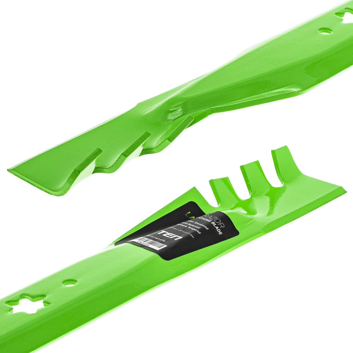 8TEN LawnRAZOR blade set packaged blades ready for quick replacement.