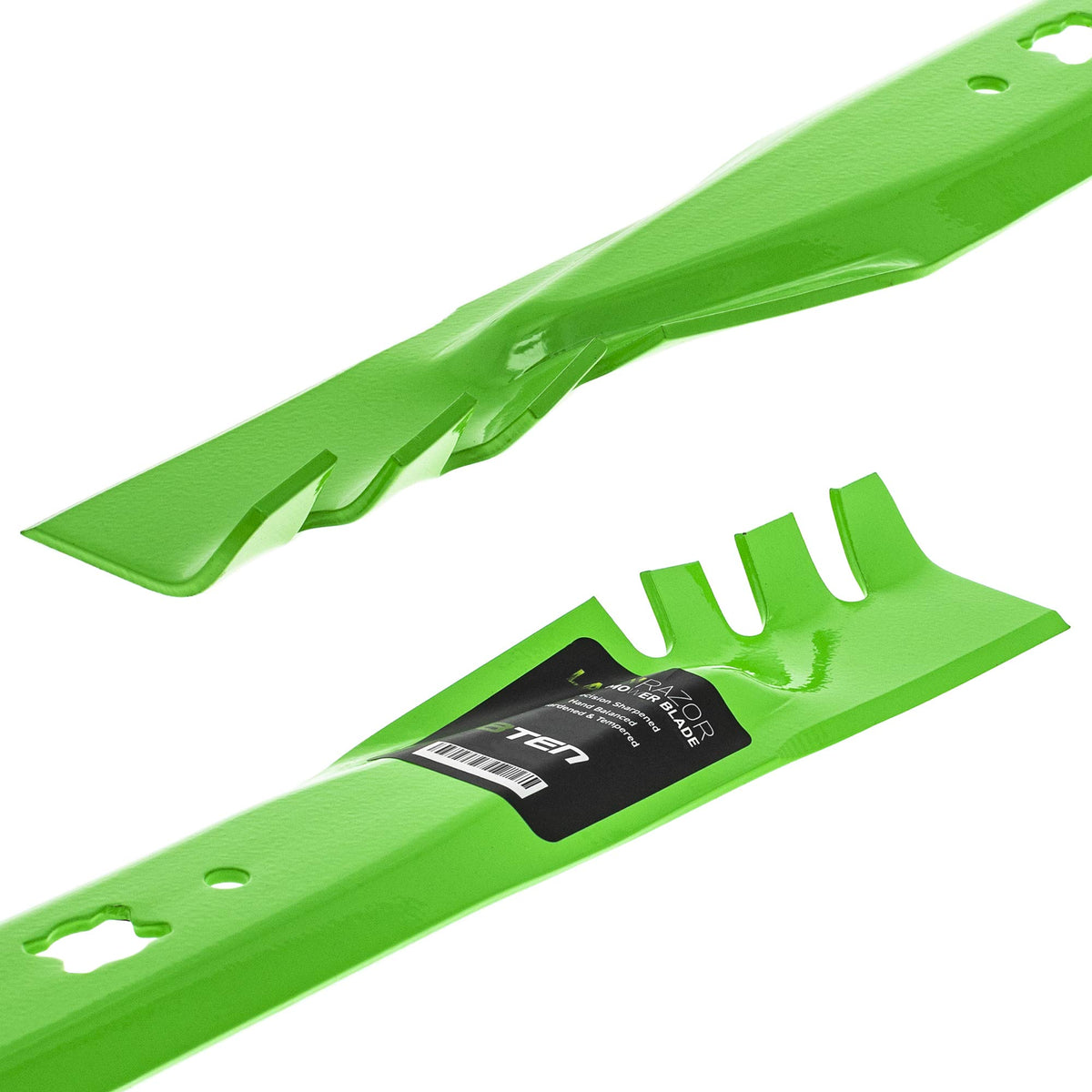 8TEN LawnRAZOR blade specifications highlighting length and fit