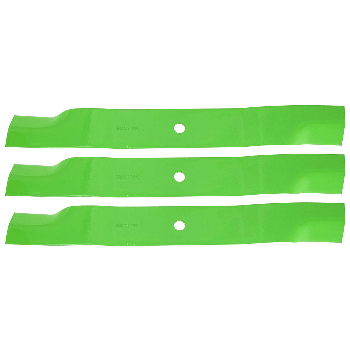 8TEN LawnRAZOR high-lift blade profile enhances airflow for even mowing