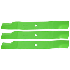 8TEN LawnRAZOR high-lift blade profile enhances airflow for even mowing