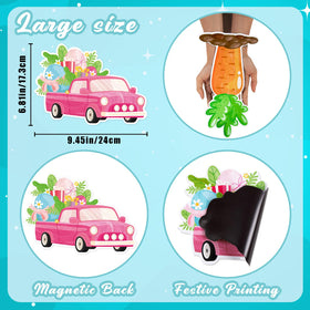 90shine Easter magnets with bees add a lively whimsical touch to metal surfaces