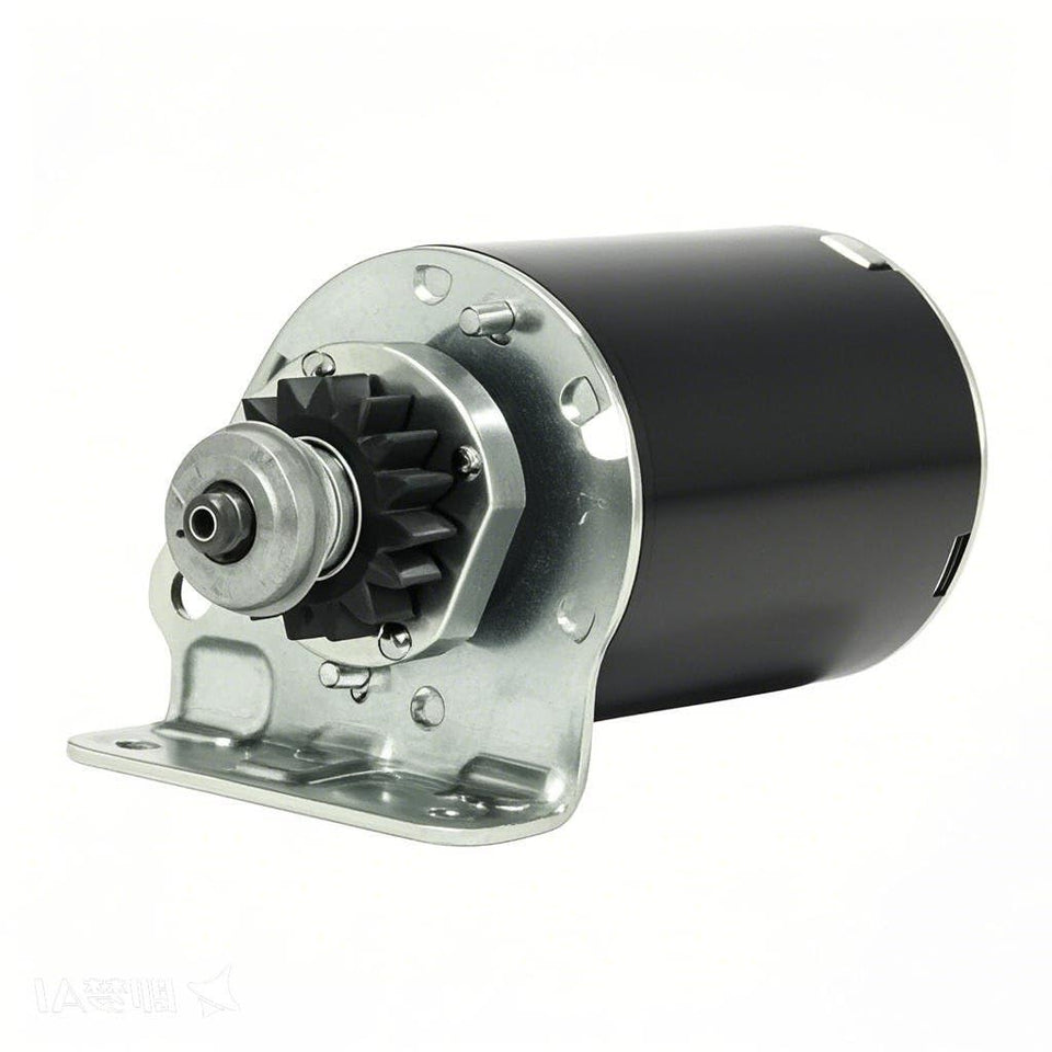 A ABIGAIL 16-teeth starter motor front view for reliable mower starts