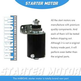 A ABIGAIL 16-teeth starter motor installation guide image showing simple fit