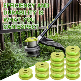 A ANLEOLIFE value-pack includes 12 spools and 2 caps for replacements