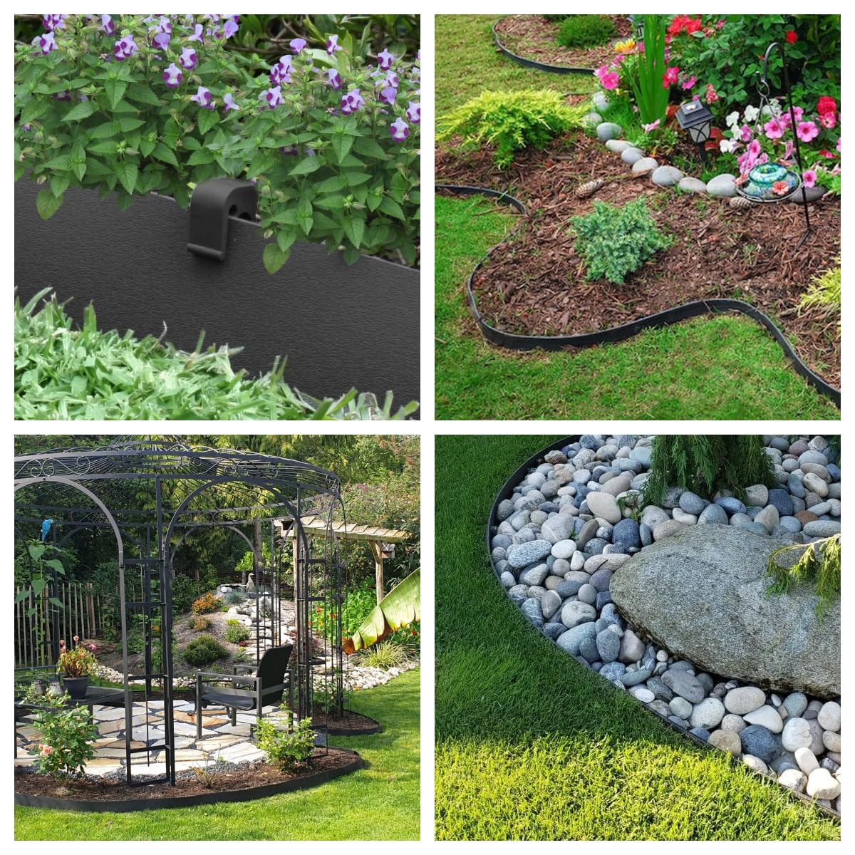 A ANLEOLIFE 5-inch border height creates a strong edge