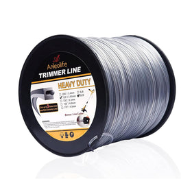 A ANLEOLIFE 5-lb square trimmer line spool ready for heavy-duty trimming